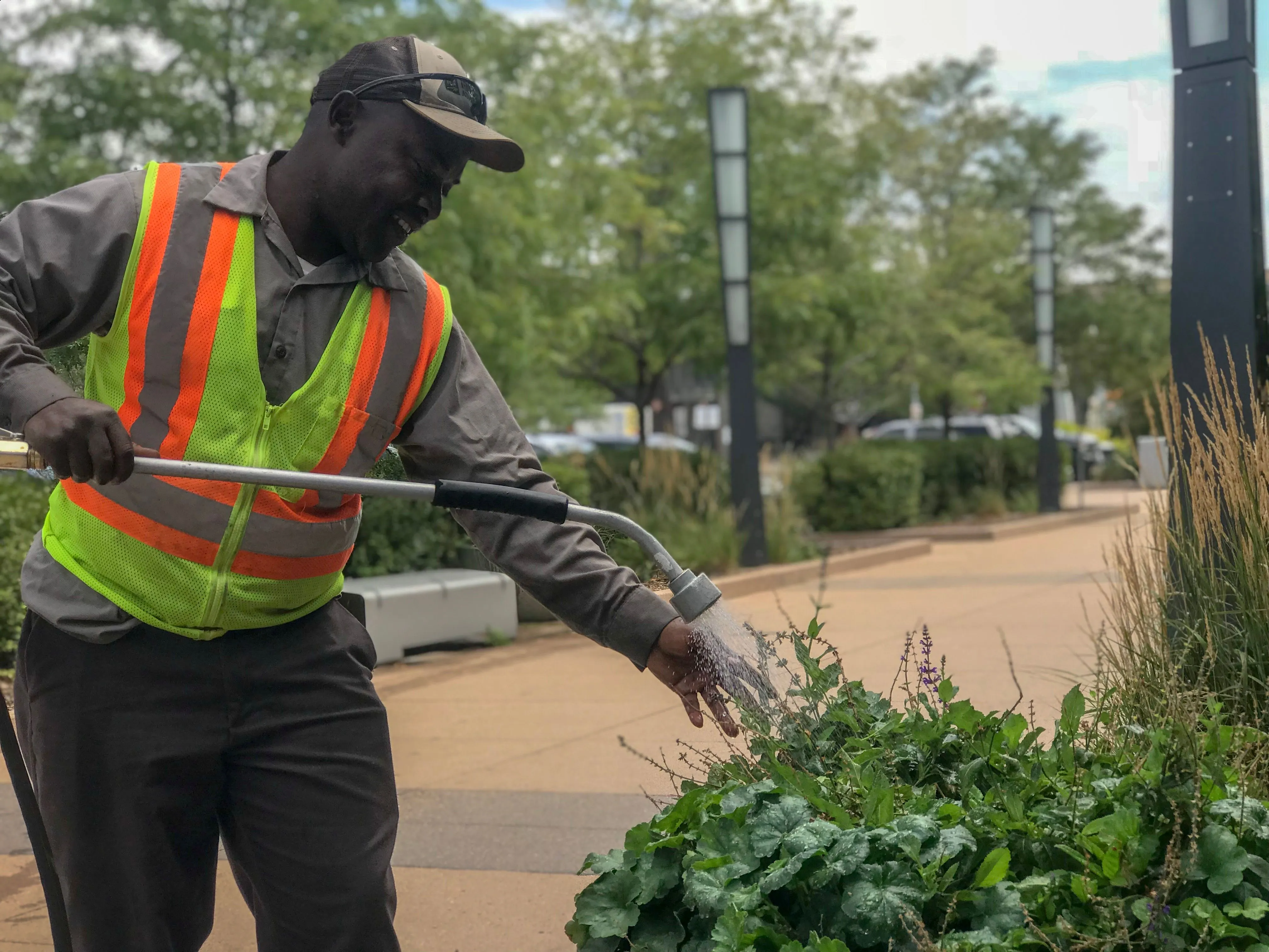Landscaping and grounds maintenance services